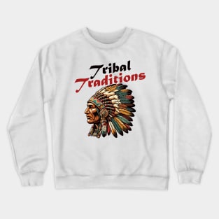 Indian chief Crewneck Sweatshirt